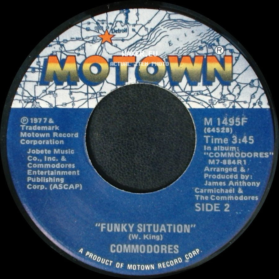 Commodores - Heroes / Funky Situation side B