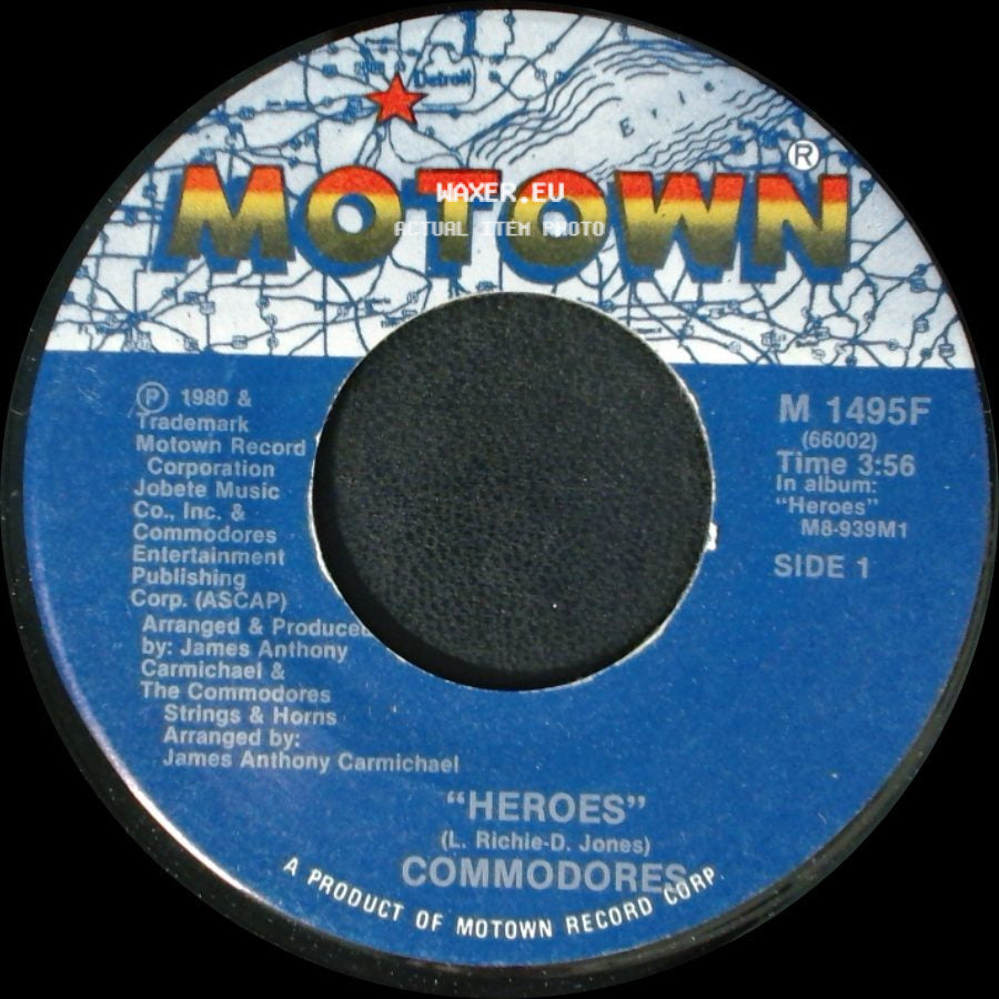 Commodores - Heroes / Funky Situation side A