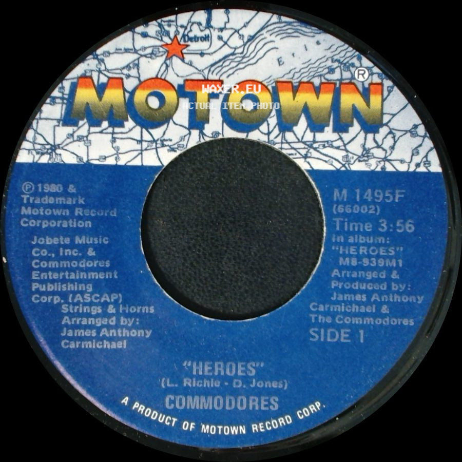 Commodores - Heroes / Funky Situation side A