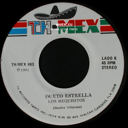 Dueto Estrella - Paloma Mia / Los Requisitos side B