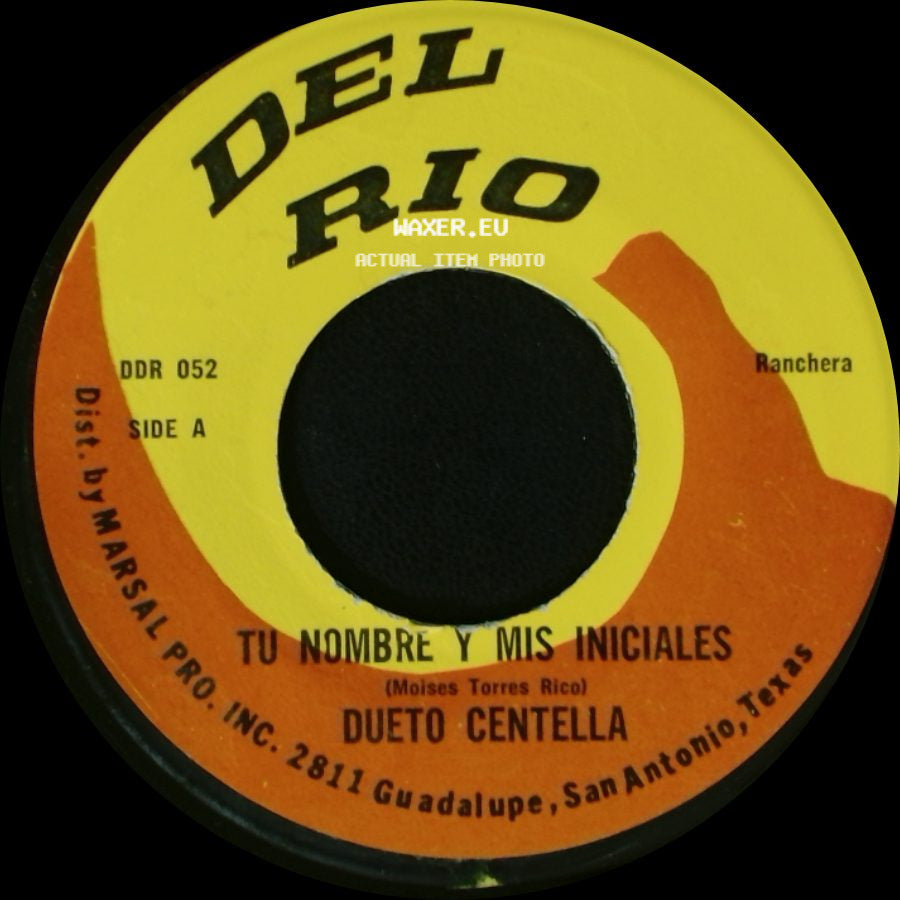 Dueto Centella / J. Lopez - Tu Nombre Y Mis Iniciales / Dueto Centella side A