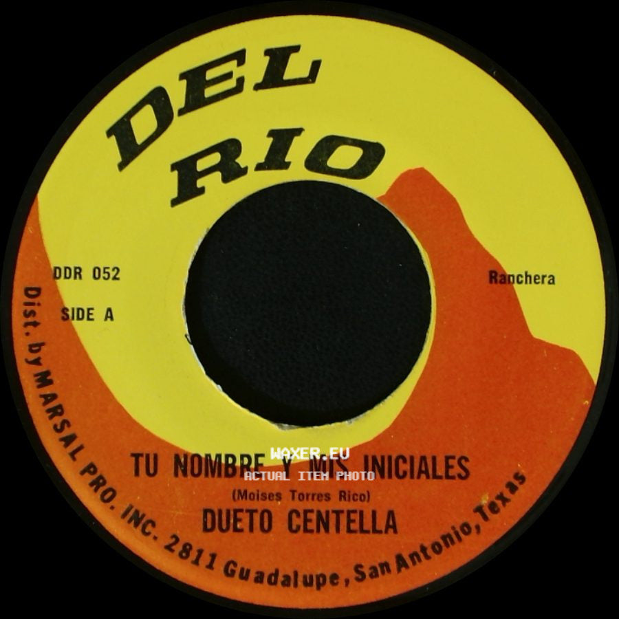 Dueto Centella / J. Lopez - Tu Nombre Y Mis Iniciales / Dueto Centella side A