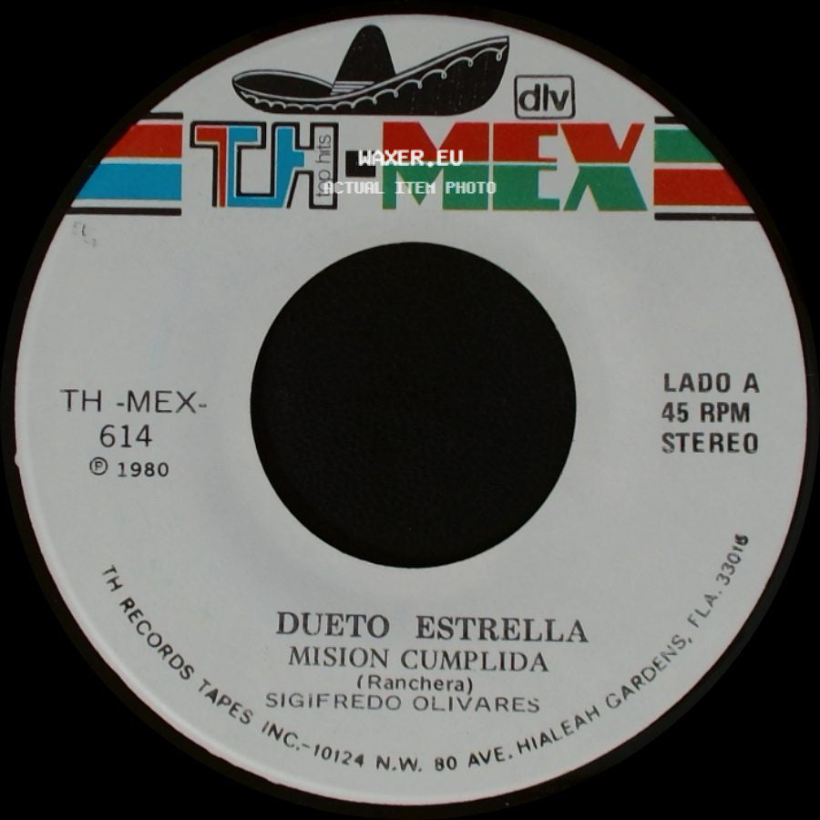 Dueto Estrella / Nieves Hernandez - Mision Cumplida / Dueto Estrella / Cuatro Tumbas Solitarias side A
