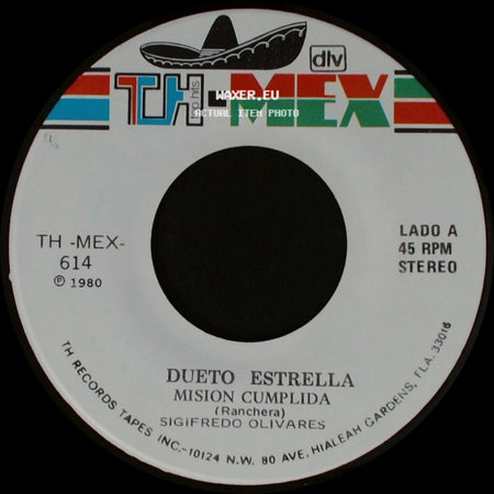 Dueto Estrella / Nieves Hernandez - Mision Cumplida / Dueto Estrella / Cuatro Tumbas Solitarias side A