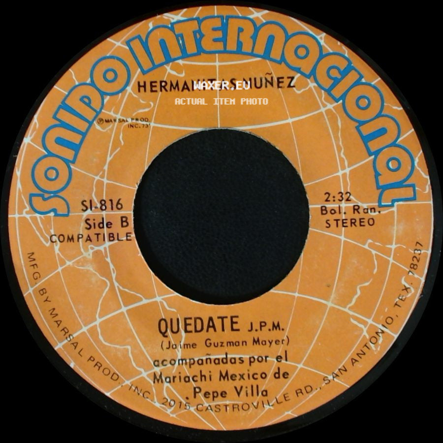 Hermanitas Nuñez - Complejo De Amor / Quedate side B