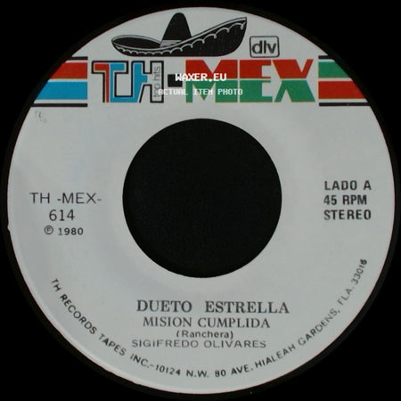 Dueto Estrella - Mision Cumplida / Cuatro Tumbas Solitarias side A