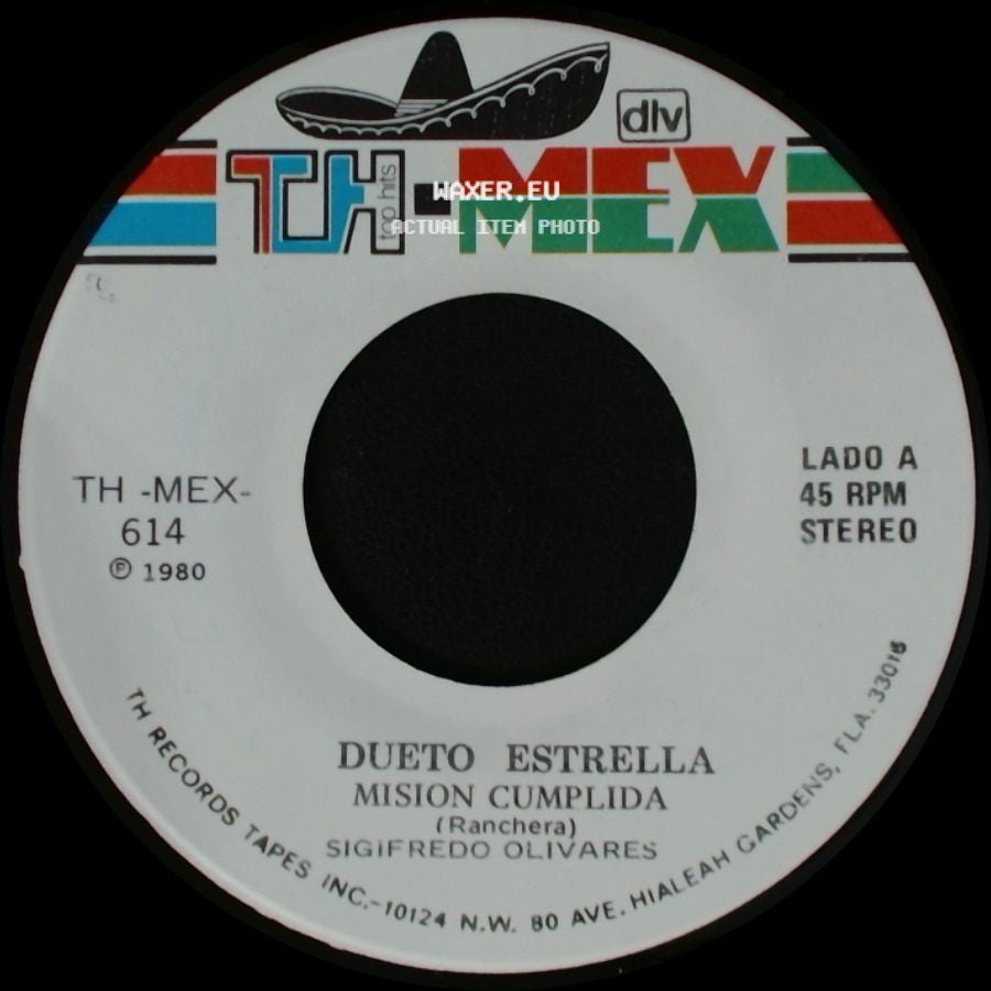 Dueto Estrella - Mision Cumplida / Cuatro Tumbas Solitarias side A