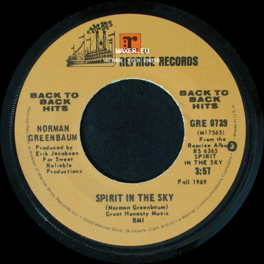 Norman Greenbaum - Spirit In The Sky / Canned Ham side A
