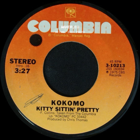 Kokomo - Anytime / Kitty Sittin' Pretty side B