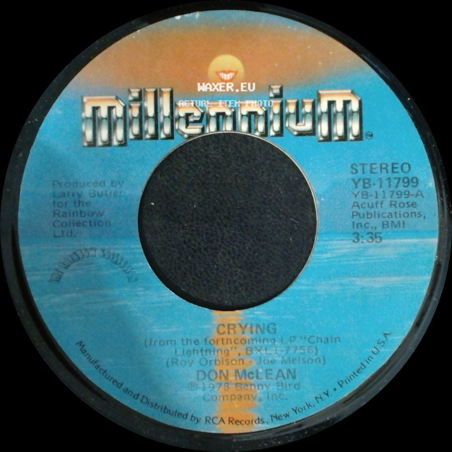 Don Mclean - Crying / Genesis (In The Beginning) side A