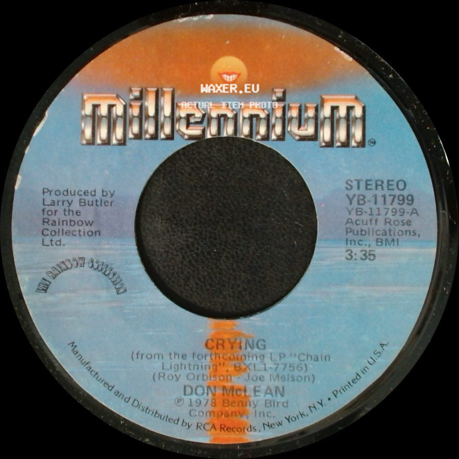 Don Mclean - Crying / Genesis (In The Beginning) side A