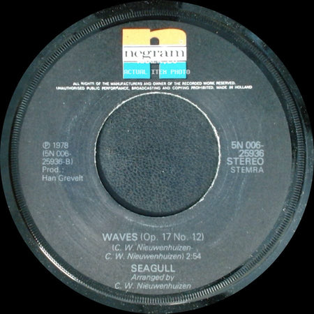 Seagull - Waves (Op. 17 No. 12) / Before I Had My Gun (Op. 28 No. 2) side A
