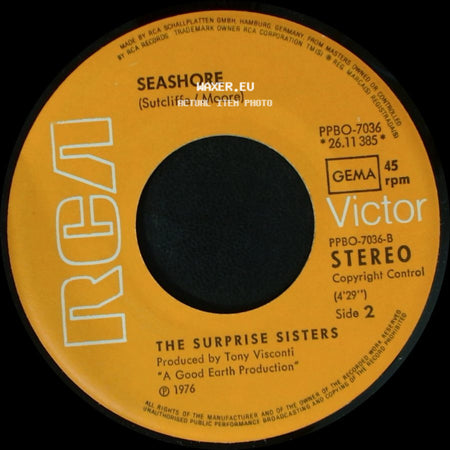 The Surprise Sisters - La Booga Rooga (Fairweather Low) / Seashore side B