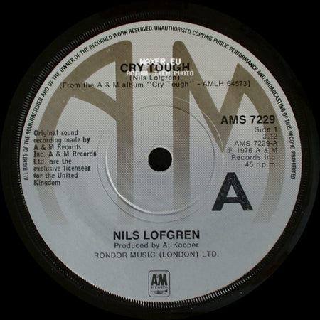 Nils Lofgren - Cry Tough / Share A Little side A