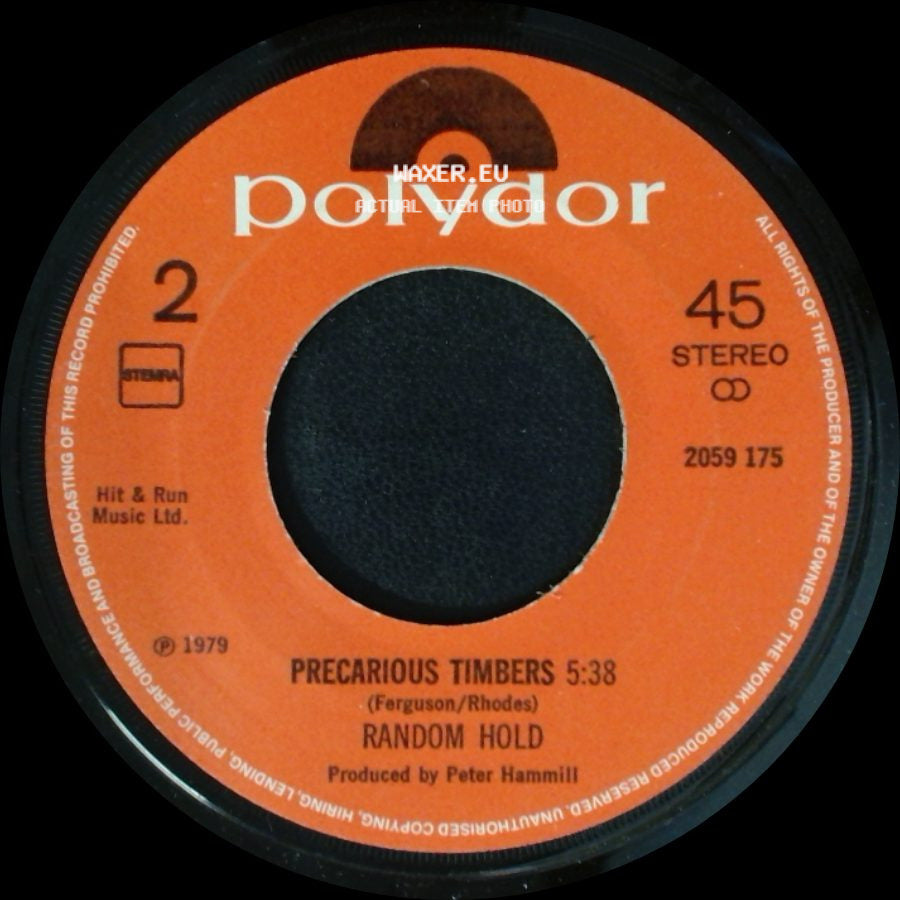 Random Hold - Etceteraville / Precarious Timbers side B