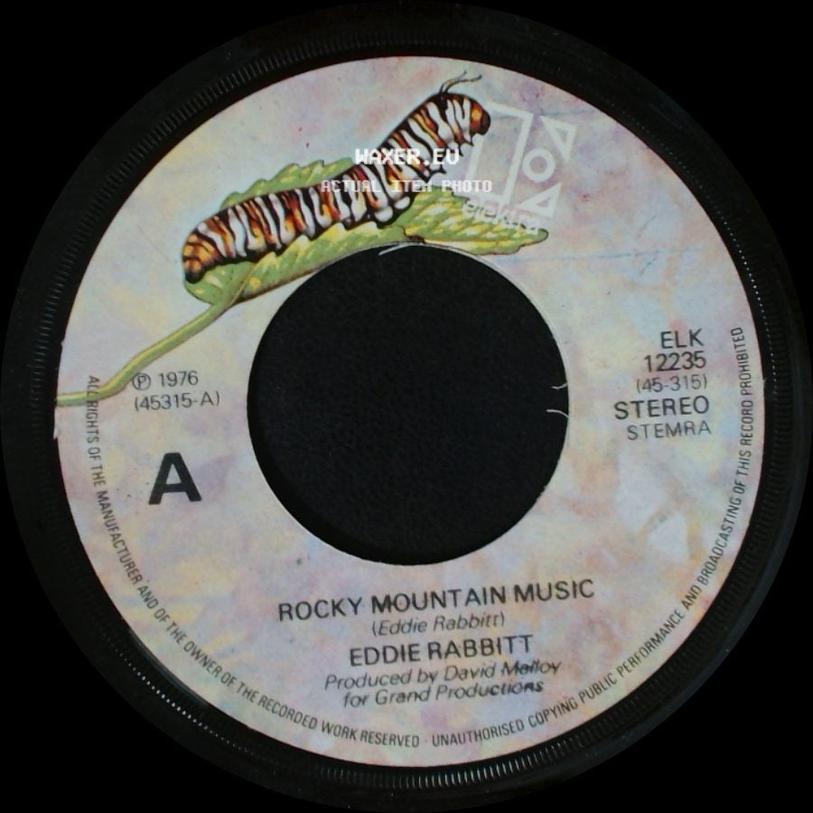Eddie Rabbitt - Do You Right Tonight / Rocky Mountain Music side B