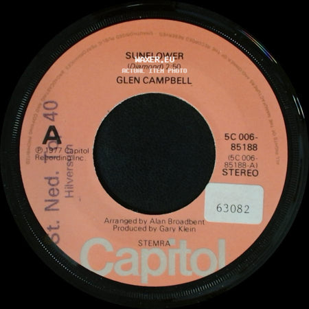 Glen Campbell - Sunflower / This Is Sarah's Song side A