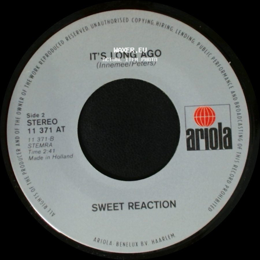 Sweet Reaction - Daddy / It's Long Ago side B