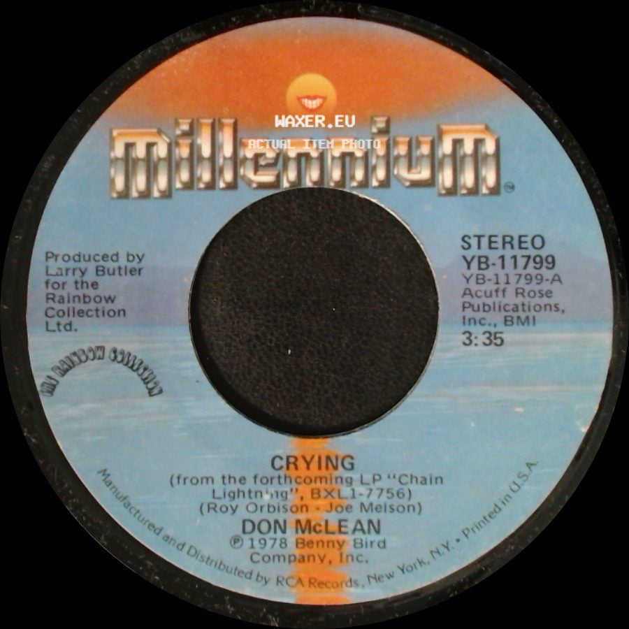 Don Mclean - Crying / Genesis (In The Beginning) side A