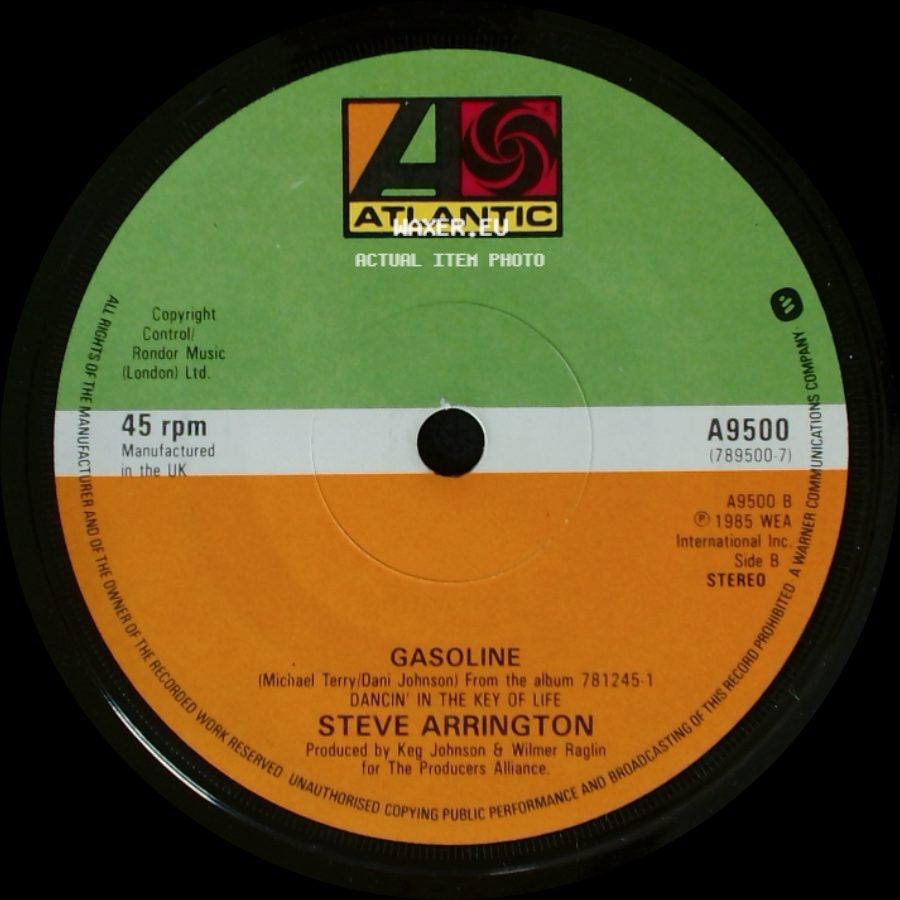 Steve Arrington - She Just Don't Know / Gasoline side B