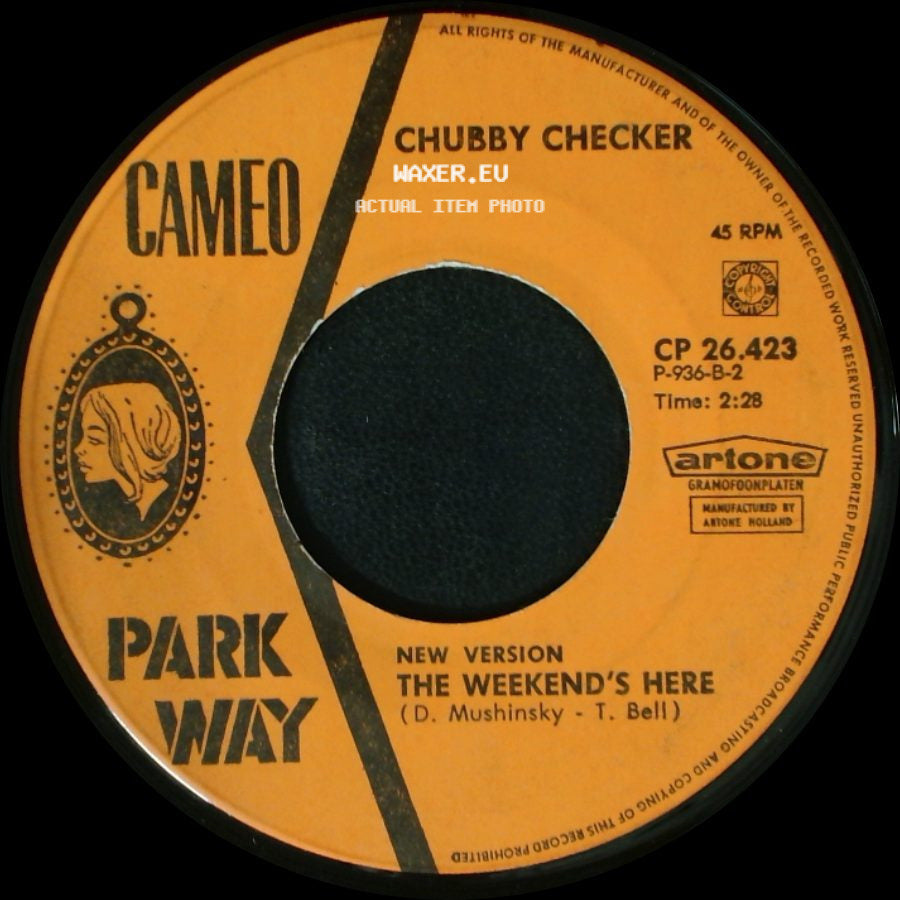 Chubby Checker - Lovely, Lovely ( Loverly, Loverly ) / The Weekend's Here side B
