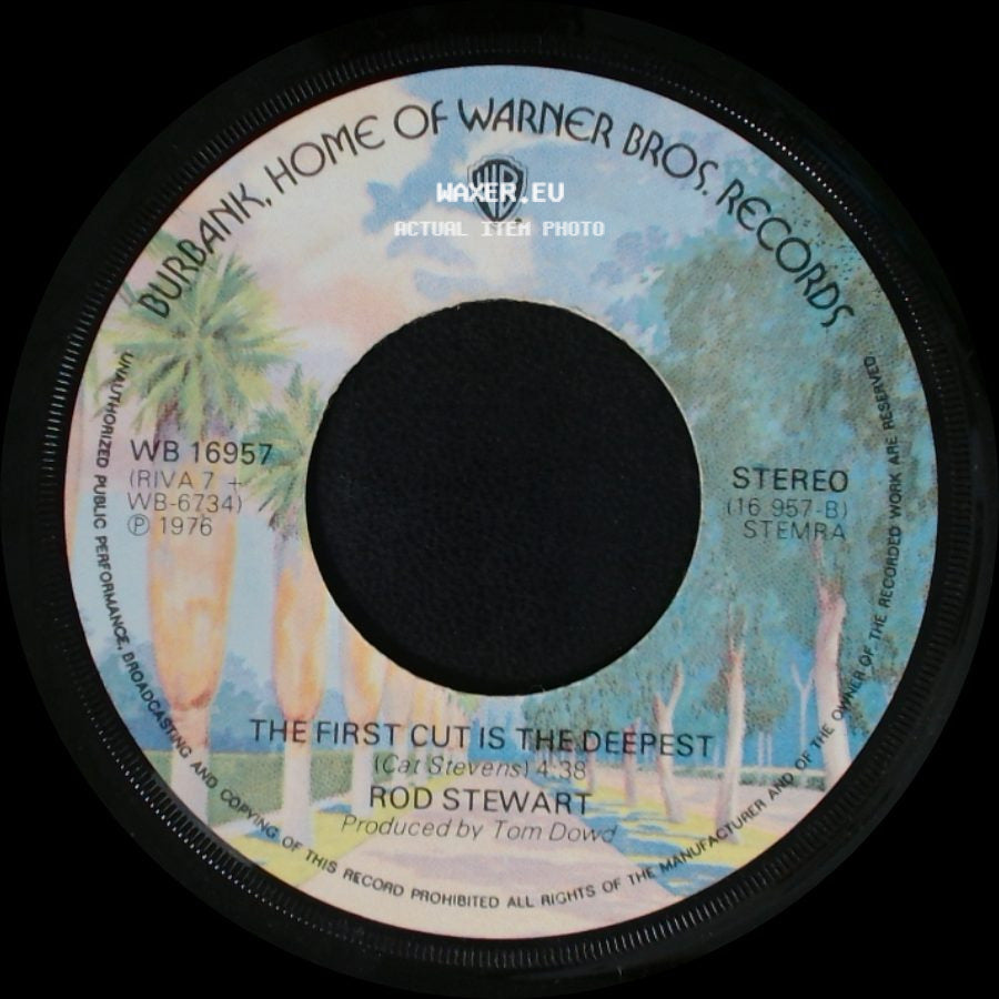 Rod Stewart - I Don't Want To Talk About It / The First Cut Is The Deepest side B