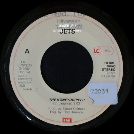 Jets - The Honeydripper / Tonite, Tonite side A