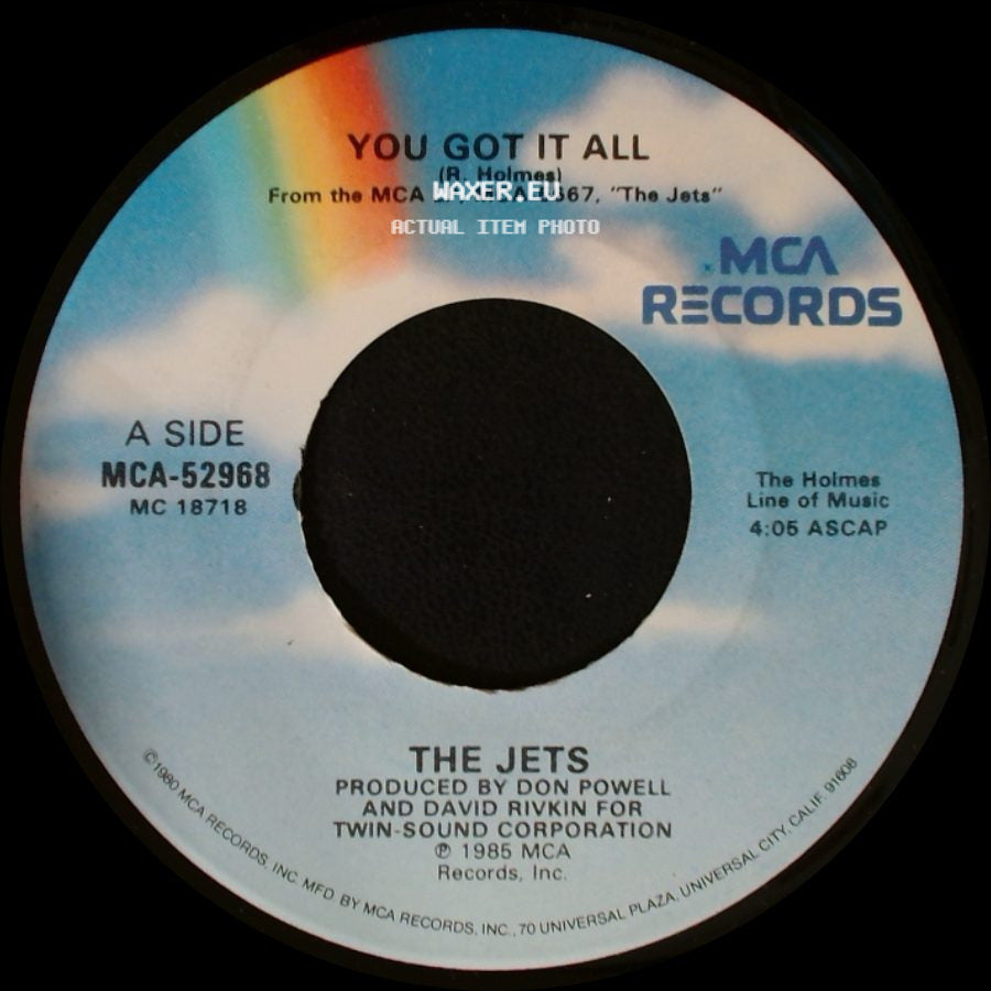 The Jets - You Got It All / Burn The Candle side A