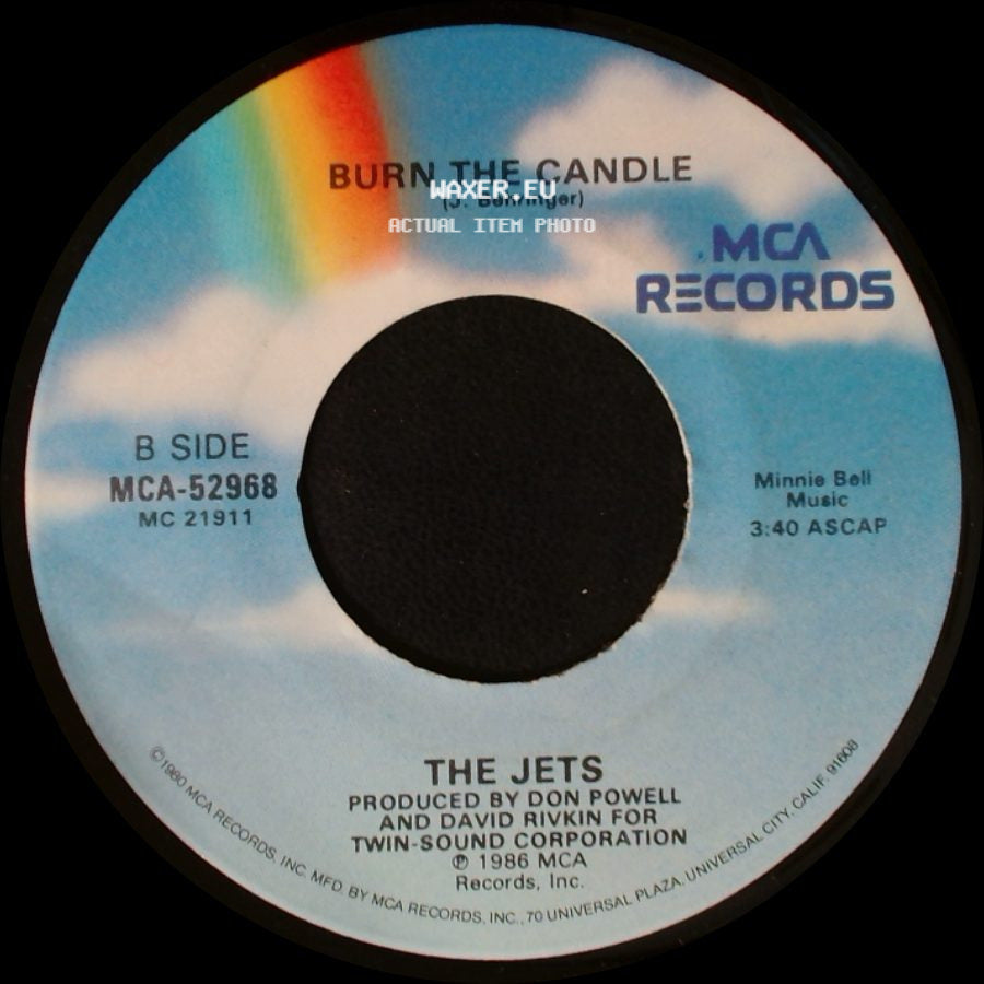 The Jets - You Got It All / Burn The Candle side B