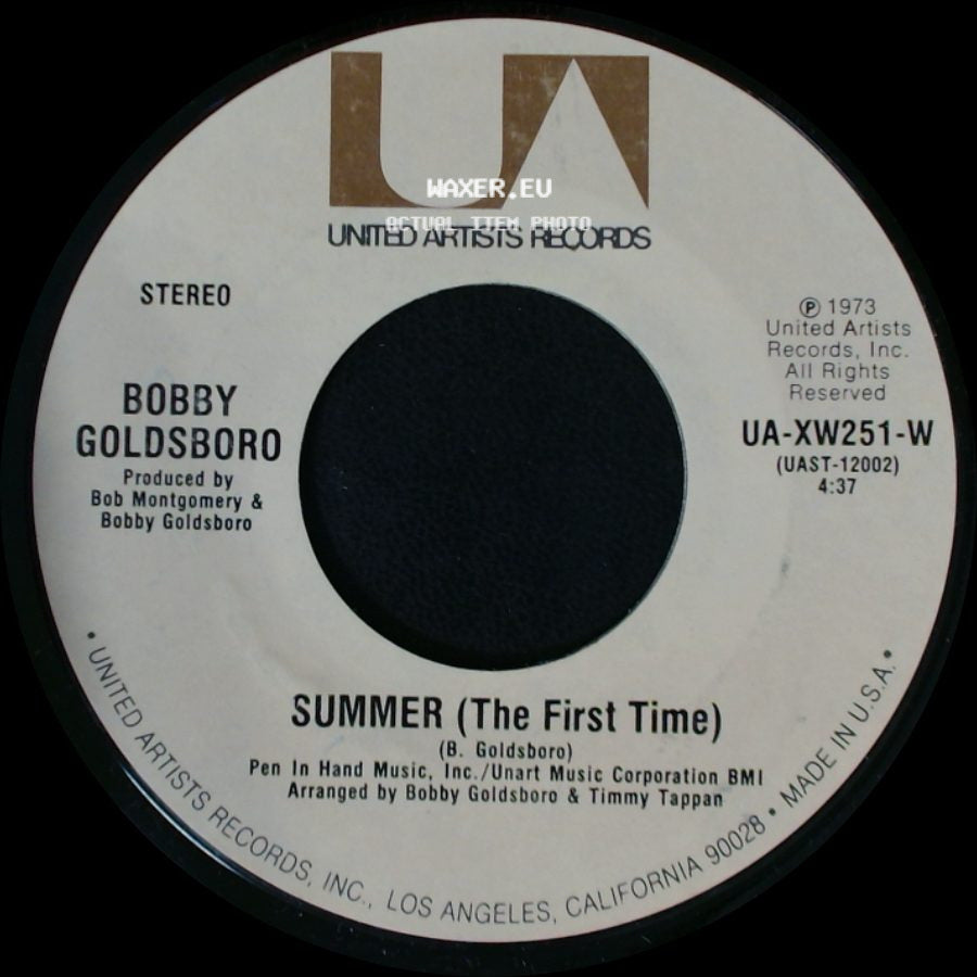 Bobby Goldsboro - Summer (The First Time) / Childhood - 1949 side A