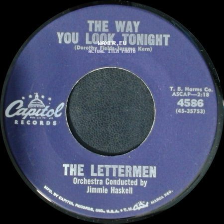 The Lettermen - The Way You Look Tonight / That's My Desire side A