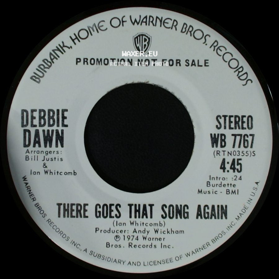 Debbie Dawn - There Goes That Song Again / There Goes That Song Again side A