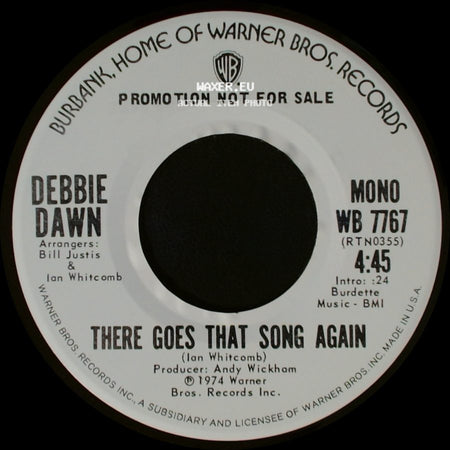 Debbie Dawn - There Goes That Song Again / There Goes That Song Again side B