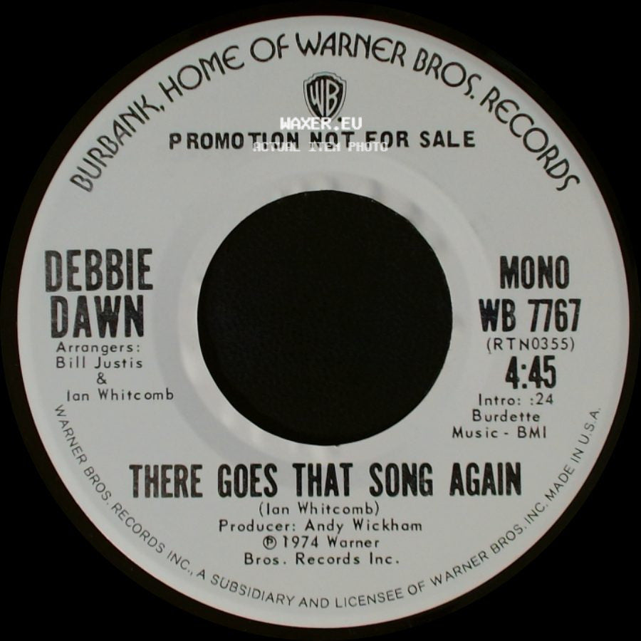 Debbie Dawn - There Goes That Song Again / There Goes That Song Again side B