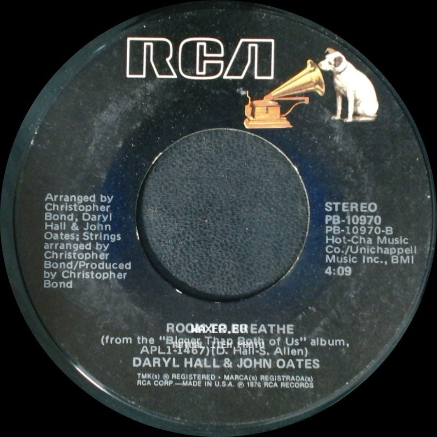 Daryl Hall & John Oates - Back Together Again / Room To Breathe side B