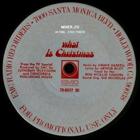 Unknown Artist - Christmas Is / What Is Christmas side B