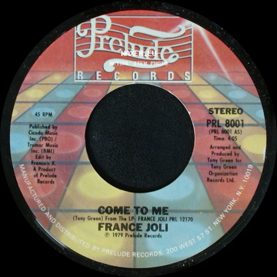 France Joli - Let Go / Come To Me side B