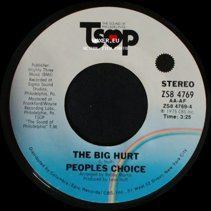 Peoples Choice - Do It Any Way You Wanna / The Big Hurt side B