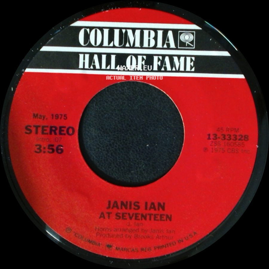 Janis Ian - At Seventeen / When The Party's Over side A