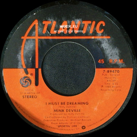 Mink Deville - In The Heart Of The City / I Must Be Dreaming side B