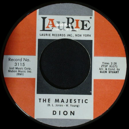 Dion - The Majestic / The Wanderer side A