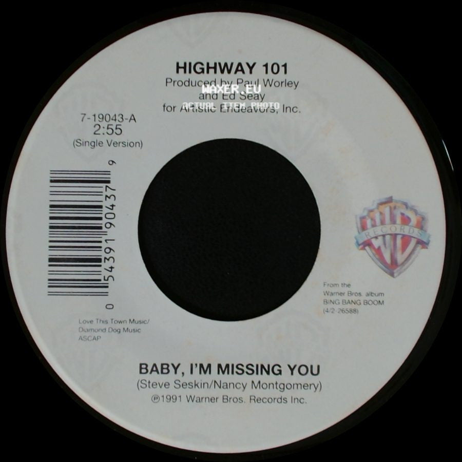 Highway 101 - Baby, I'm Missing You / Desperate side A