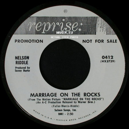 Nelson Riddle - Theme From "Skyscraper" / Marriage On The Rocks side B