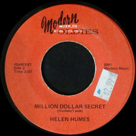 Joe Turner / Helen Humes - Kansas City Blues / Million Dollar Secret side B
