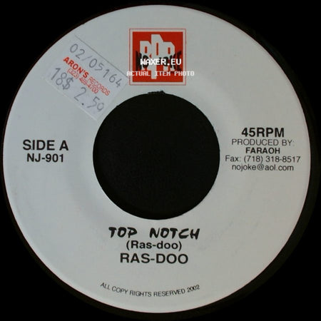 Ras-Doo / Althea - Top Notch / Color Of The Wind (Adapted) side A