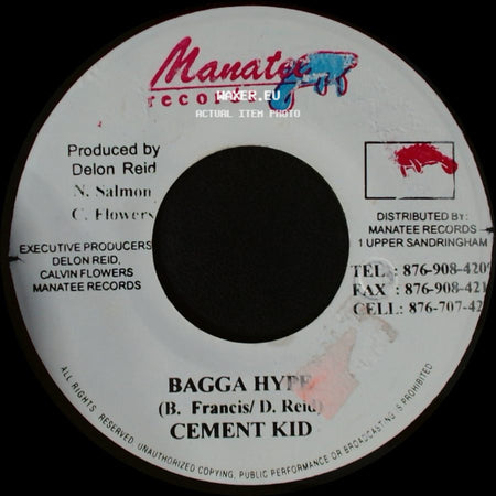 Cement Kid / Harry Toddler - Bagga Hype / Gun Angel side A