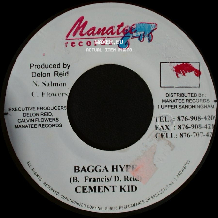 Cement Kid / Harry Toddler - Bagga Hype / Gun Angel side A