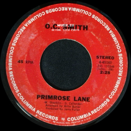 O.C. Smith - Melodee / Primrose Lane side B