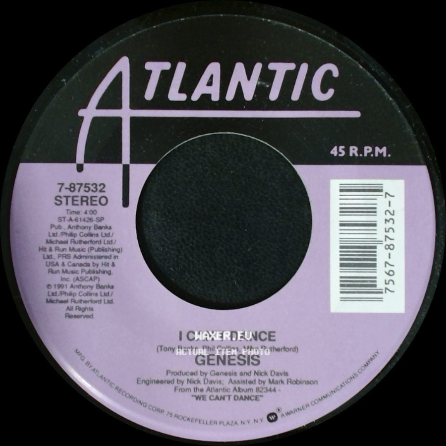 Genesis - I Can't Dance / On The Shoreline side A