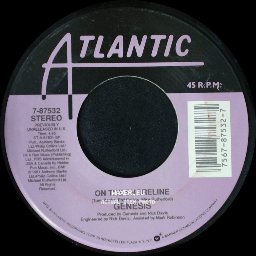 Genesis - I Can't Dance / On The Shoreline side B